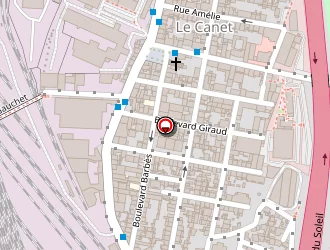 Carte de Elysée Palace à Marseille