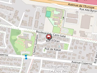 Carte de Eurorepar Garage Pau Nord Adhérent à Pau