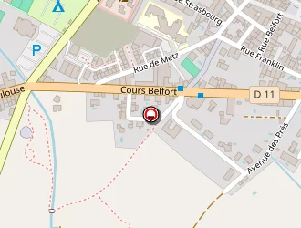 Carte de La Poste à Capestang