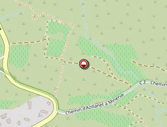 Carte de Boucle-découverte, Pédestre Et Vtt La Ramière à Azillanet