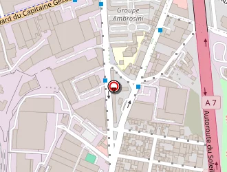 Carte de Faura à Marseille