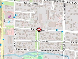 Carte de Ecole Maternelle Lavigne à Pau