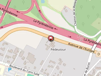 Carte de Marie Services à Pau