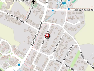 Carte de Tavares Construction à Lescar