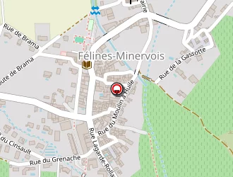 Carte de Casals Céline à Félines-minervois