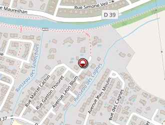 Carte de Intermarché à Capestang