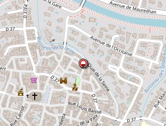 Carte de Oules Vanessa à Capestang