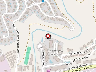 Carte de Soleclair à Sainte-maxime