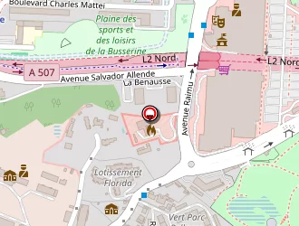 Carte de Parfumerie Athenaïs à Marseille