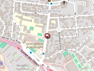 Carte de Saint Jérôme Auto à Marseille