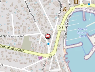 Carte de Franprix à Carry-le-rouet