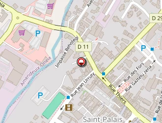 Carte de Patisserie Franck Mendivé à Saint-palais