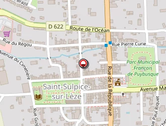 Carte de La Poste à Saint-sulpice-sur-lèze