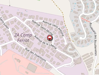 Carte de Socoma à Sainte-maxime