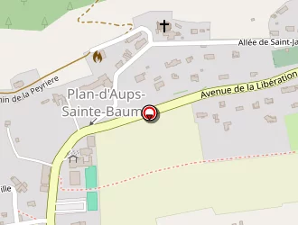 Carte de Hubert Cuingnet Immobilier à Plan-d'aups-sainte-baume