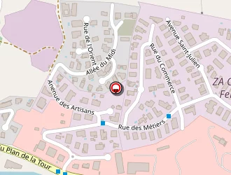 Carte de Les Palets Du Soleil à Sainte-maxime