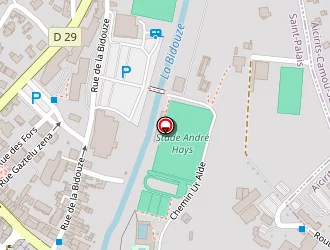 Carte de Secours Catholique à Saint-palais