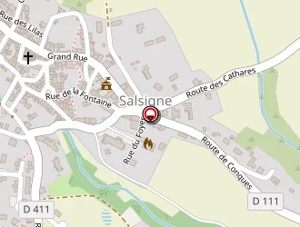 Carte de Guerréro à Salsigne