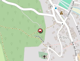 Carte de Ferme Auberge Biscar à Arbus