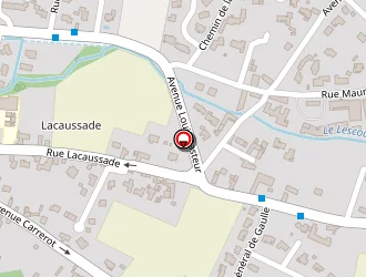 Carte de Le Square à Lescar