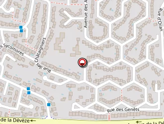 Carte de Laser Game Park à Béziers