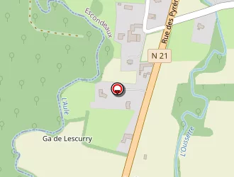 Carte de B2mp (bâtiment Multiservices Midi-pyrénées) à Escondeaux