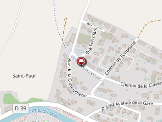 Carte de Pasco Susan à Capestang