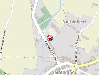 Carte de La Poste à Saint-papoul