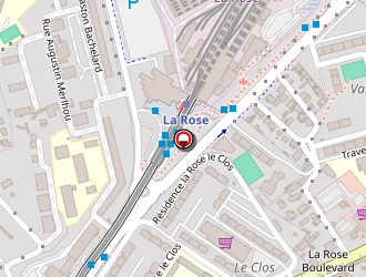 Carte de Espace Jeunes à Marseille