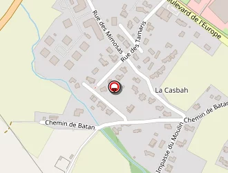 Carte de Petit Forestier Location à Lescar