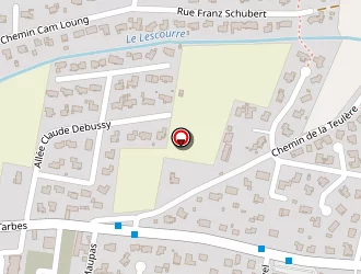 Carte de Extrem à Lescar