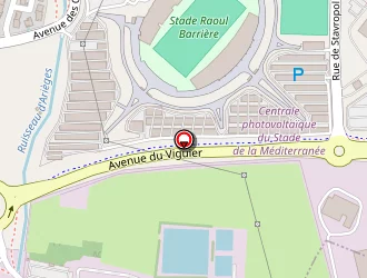 Carte de Autocars Grv à Béziers