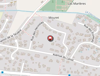 Carte de Diez José à Lescar