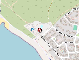 Carte de Cap Bleu Res Services à Martigues