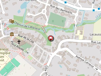 Carte de Ecole Notre-dame à Lescar