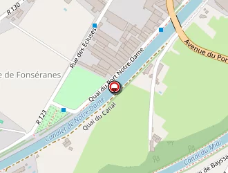 Carte de Les Secrets à Béziers