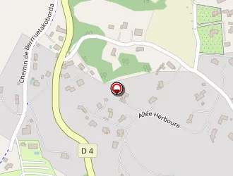 Carte de Institut La Campanule à Urrugne