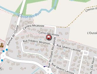 Carte de Carvalho Michel à Lescar