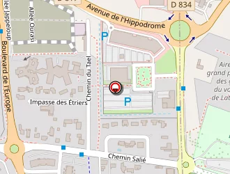 Carte de Bearn Auto Equipement à Lons