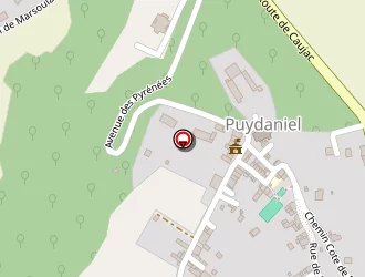 Carte de Ecole Communale à Puydaniel