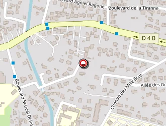 Carte de Bertei Taxi à Allauch