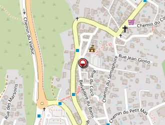 Carte de Cap Couronne à Martigues