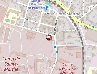 Carte de Police Nationale à Marseille