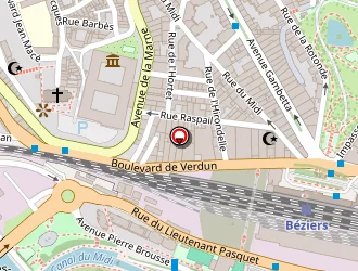 Carte de Beauty Chris à Béziers