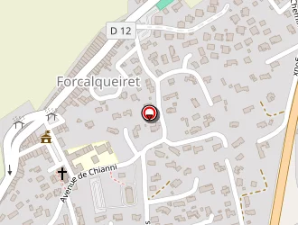 Carte de La Poste à Forcalqueiret