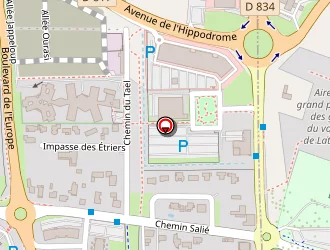 Carte de Fondation John Bost (ehpad) à Lons