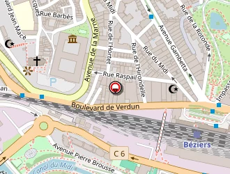 Carte de Ikks à Béziers