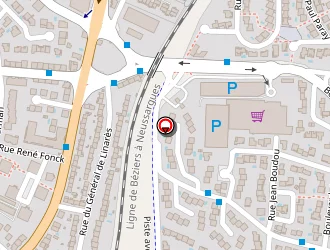 Carte de Central Park Autos à Béziers