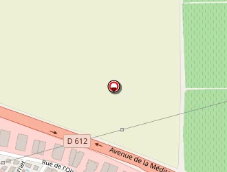 Carte de 2a Villas à Béziers