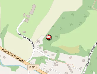 Carte de I.n.r.a. à Saint-pée-sur-nivelle